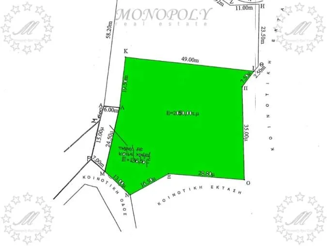 Plot 2050m²  - 3