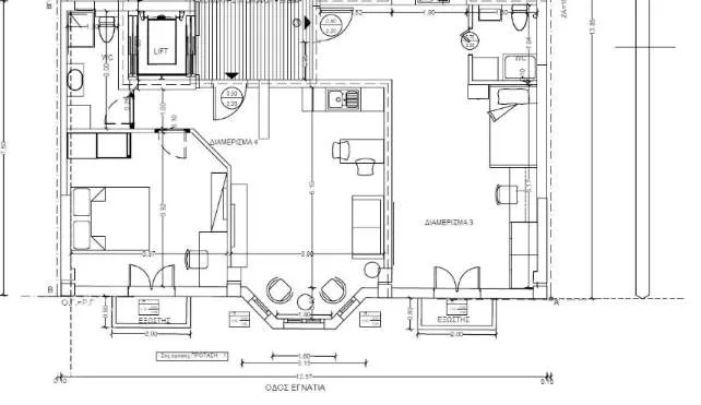 Studio 64m²  - 3