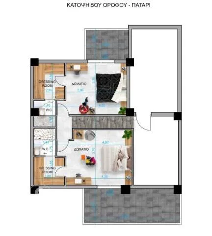Apartment 180m²  - 3