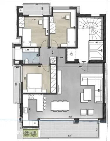 Apartment 125m²  - 3