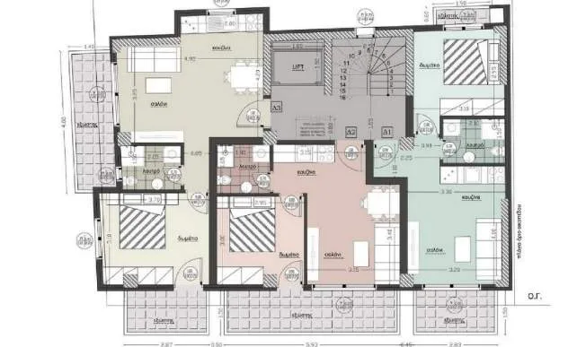Apartment 43m²  - 3