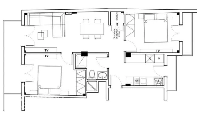Apartment 70m²  - 4