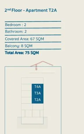 Apartment 65m²  - 4