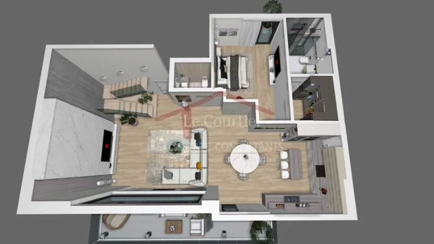 Maisonette 147m²  - 5