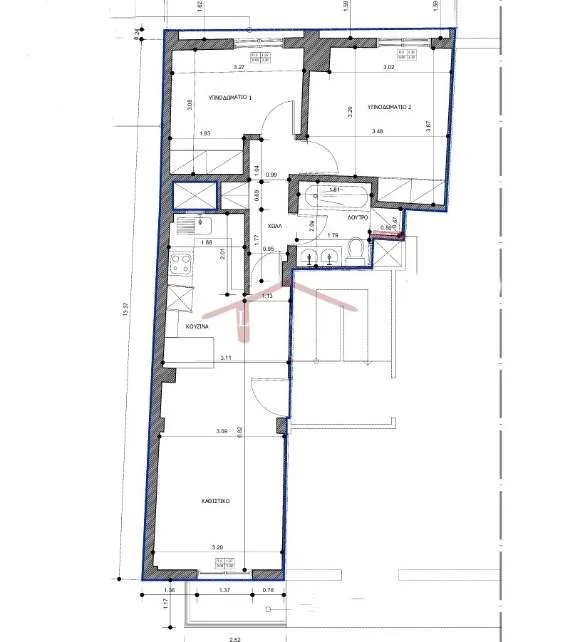 Apartment 66m²  - 3