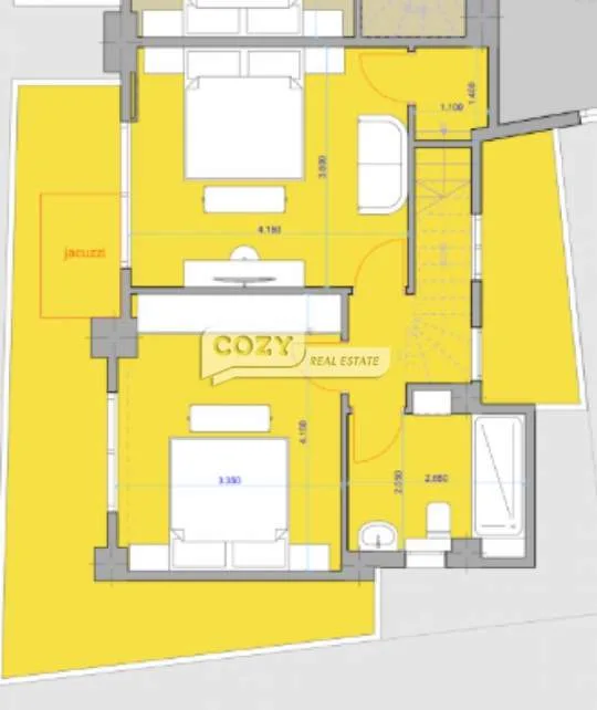 Maisonette 118m²  - 3