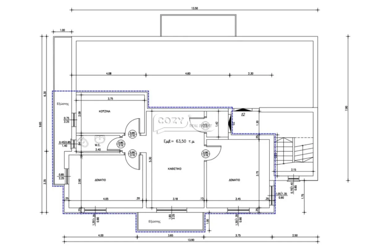 Apartment 67m²  - 5