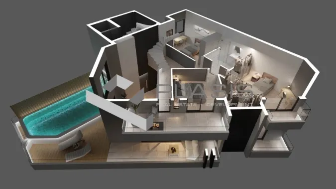 Maisonette 140m²  - 3