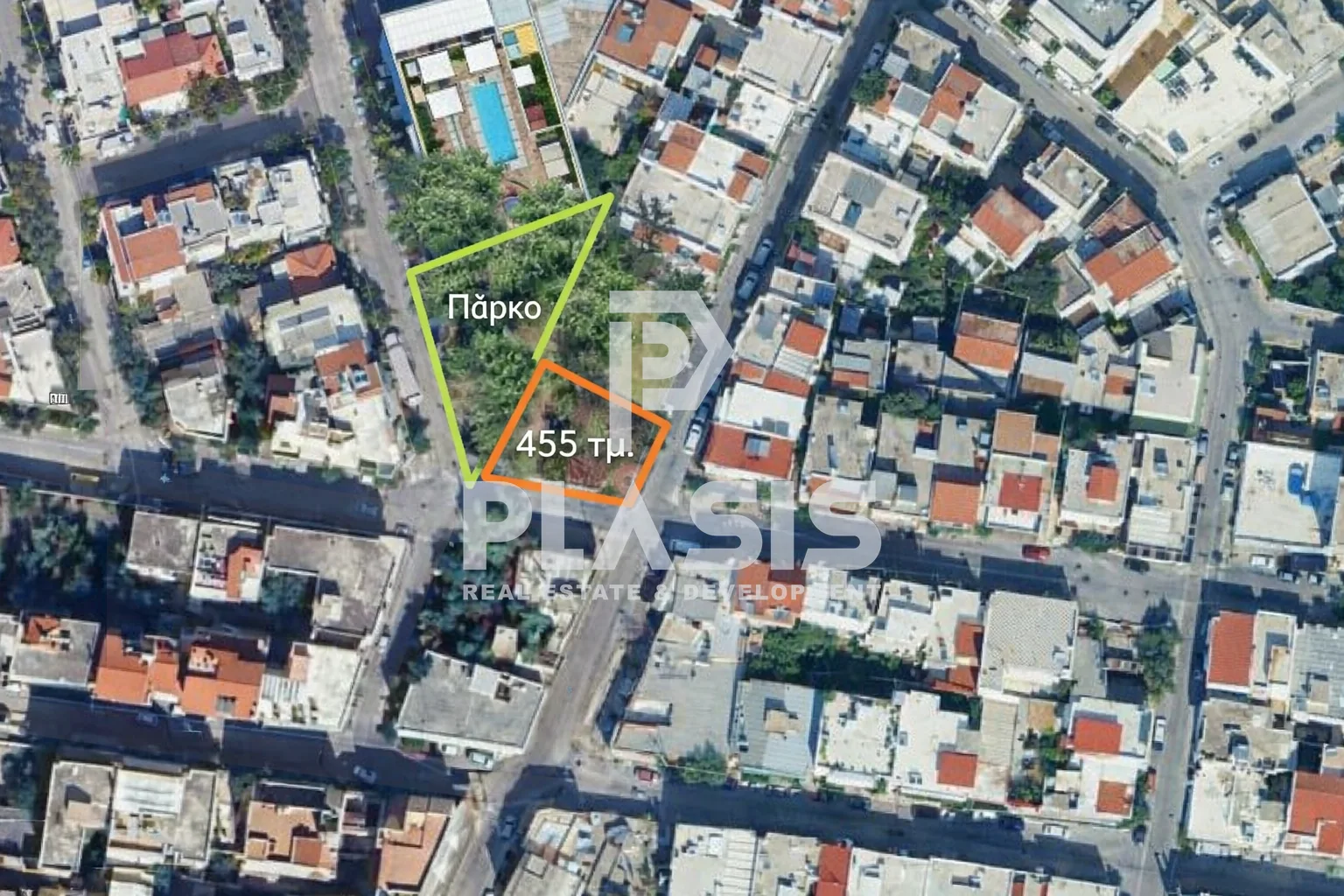 Plot 455m²  - 3