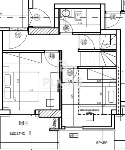 Maisonette 85m²  - 2