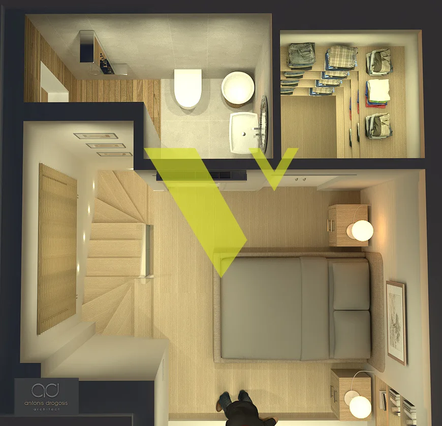 Maisonette 57m²  - 4