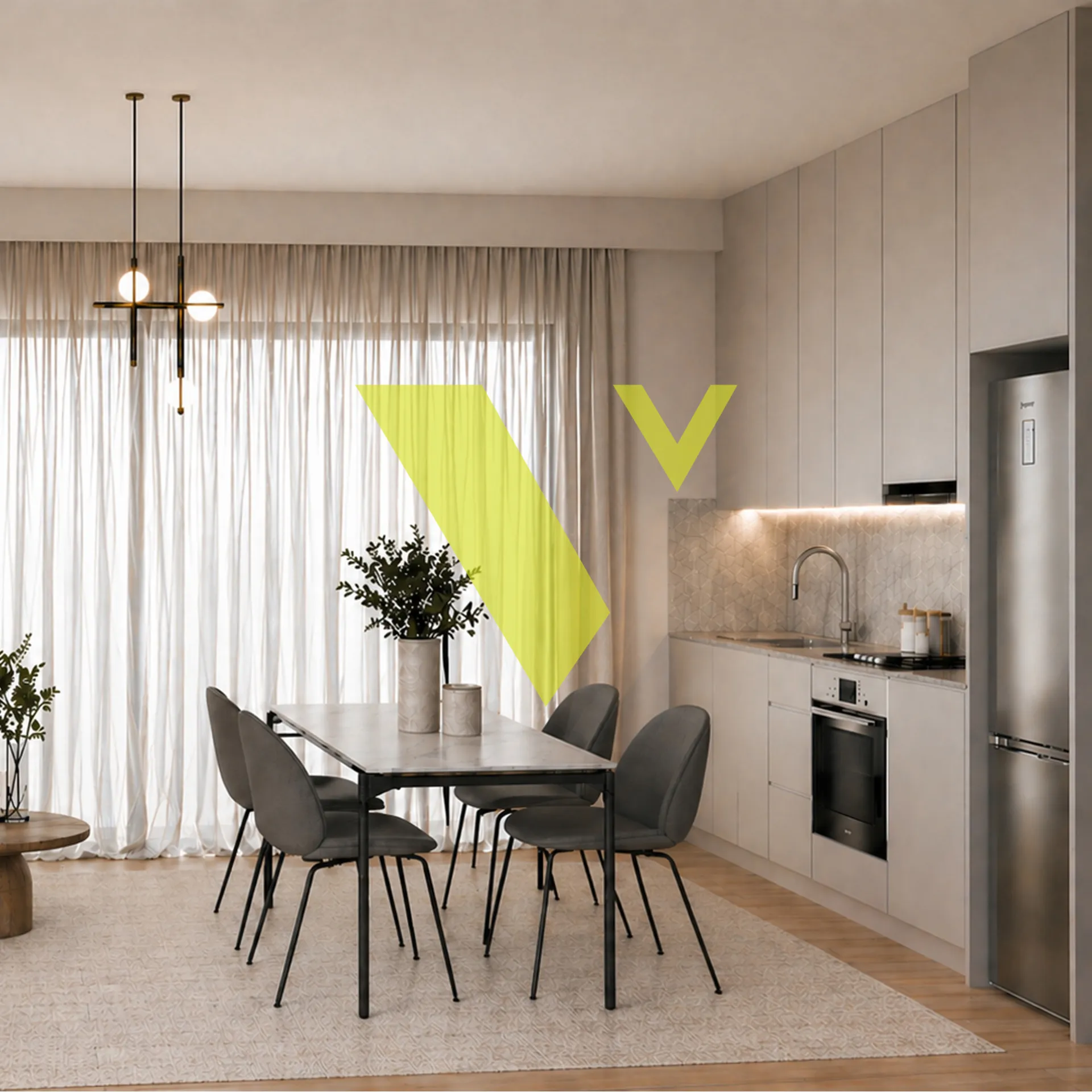 Apartment 61m²  - 2