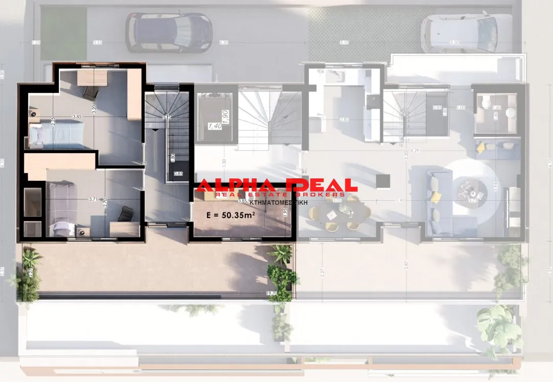 Maisonette 118m²  - 3