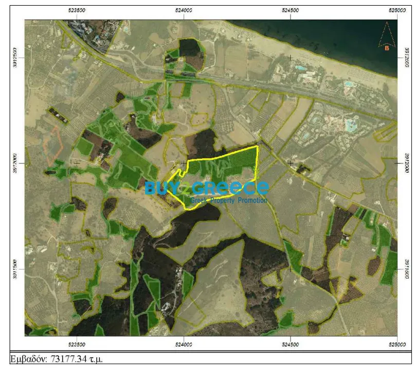 Plot 27000m²  - 4