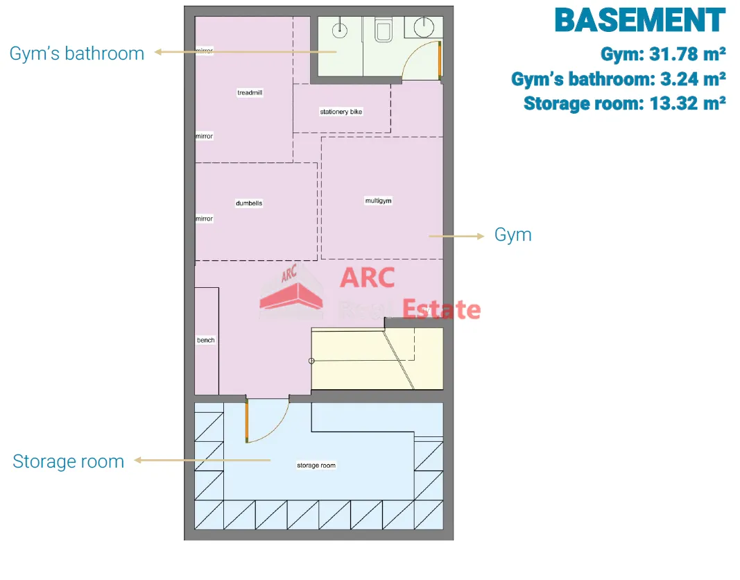 Apartment 38m²  - 3