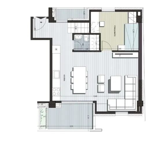 Maisonette 112m²  - 4