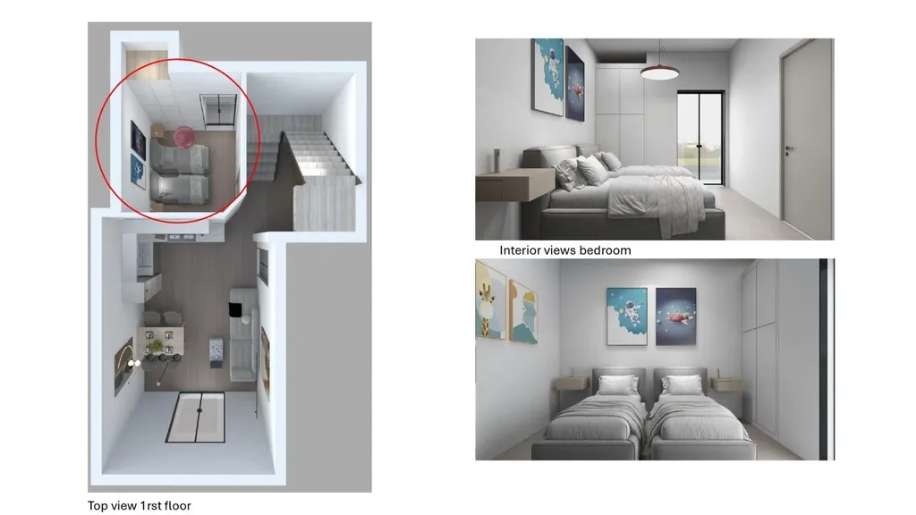 Maisonette 90m²  - 4