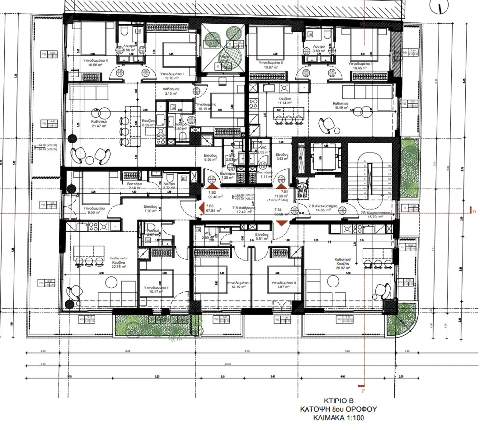 Apartment 84m²  - 5