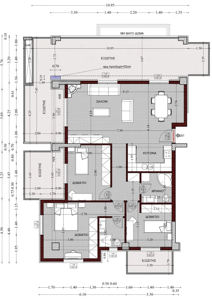 Apartment 130m²  - 5