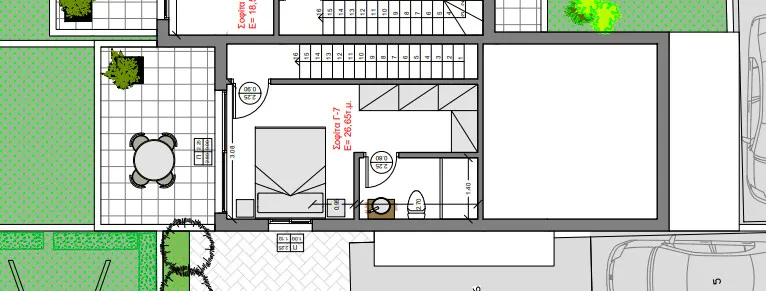 Maisonette 76m²  - 2