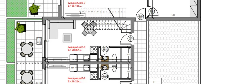 Maisonette 47m²  - 4