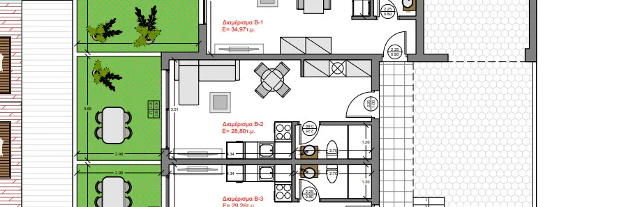 Apartment 29m²  - 2