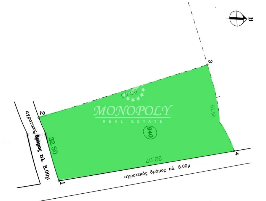 Land Parcel 3798m²  - 2