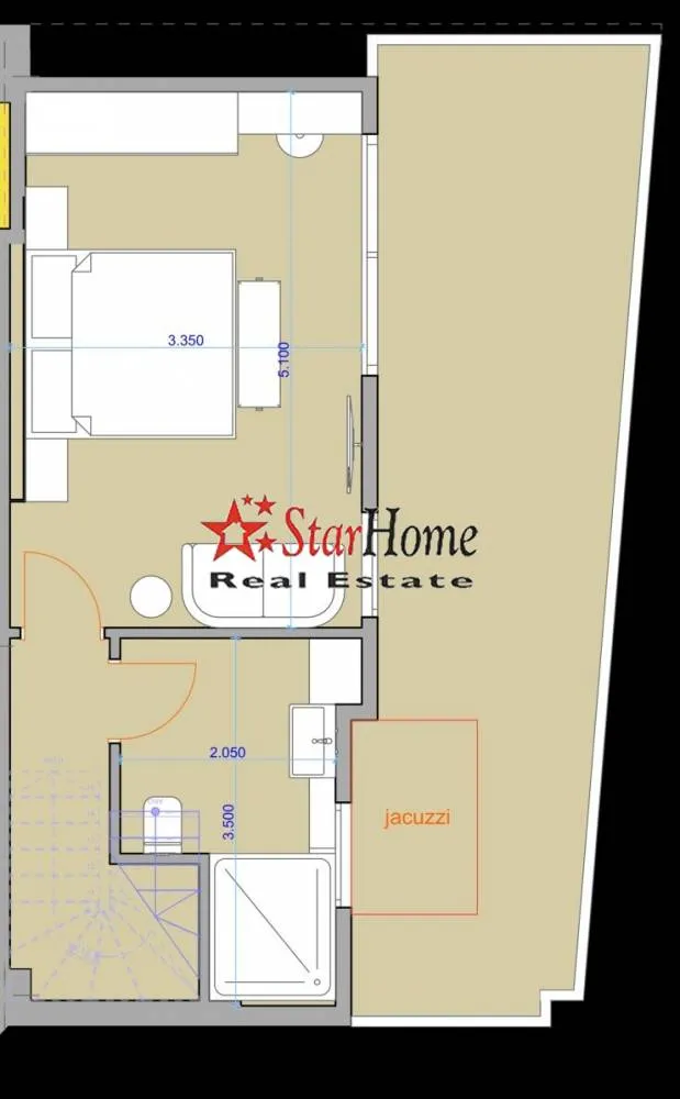 Maisonette 102m²  - 3