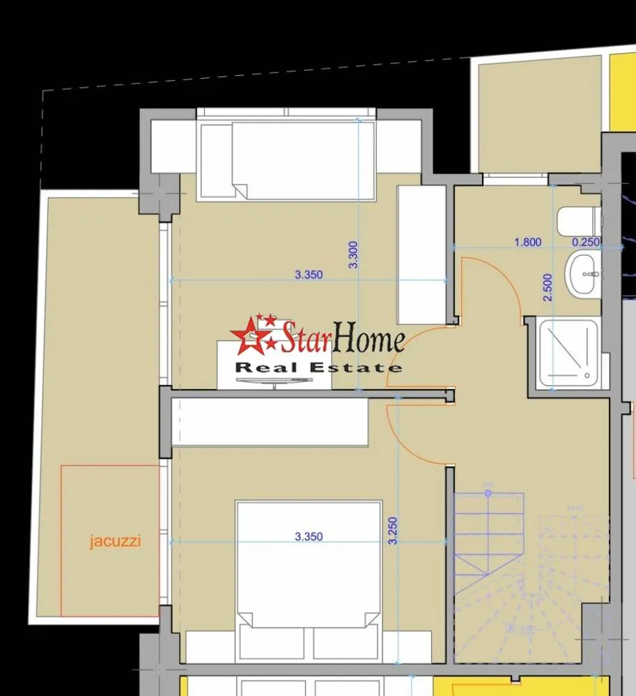 Maisonette 118m²  - 3