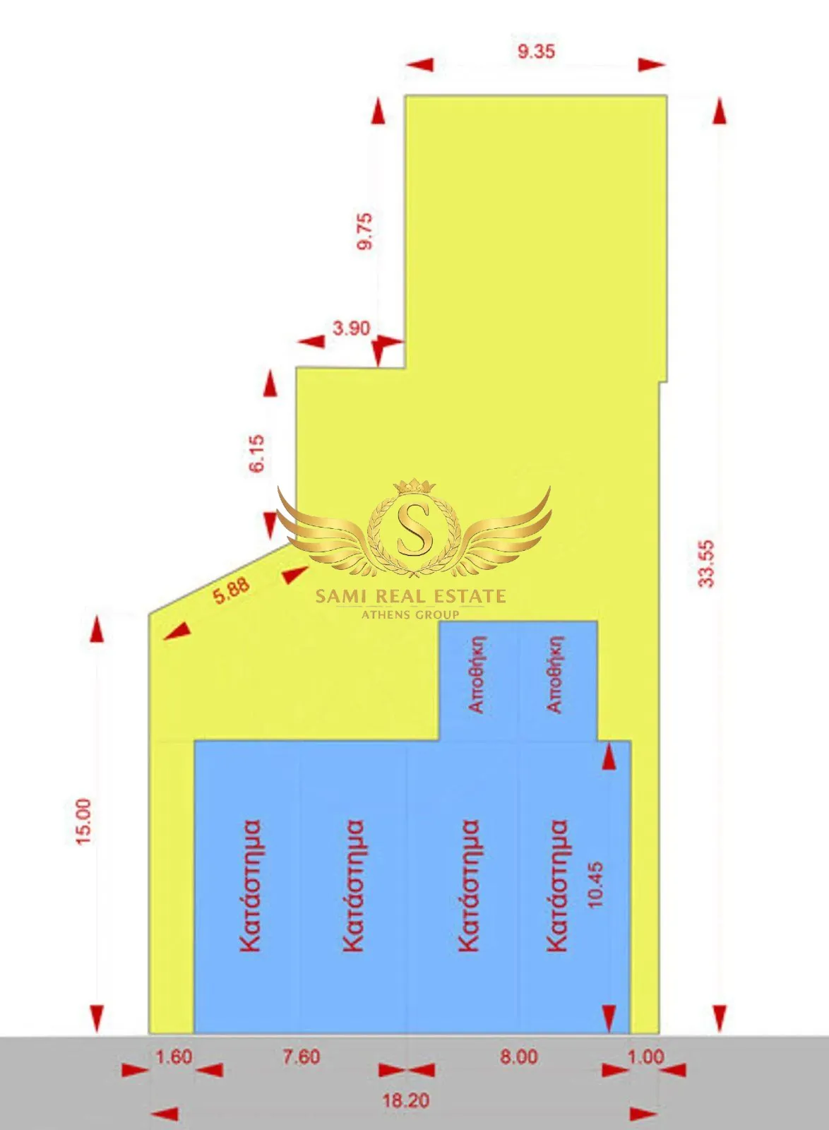 Plot 500m²  - 2