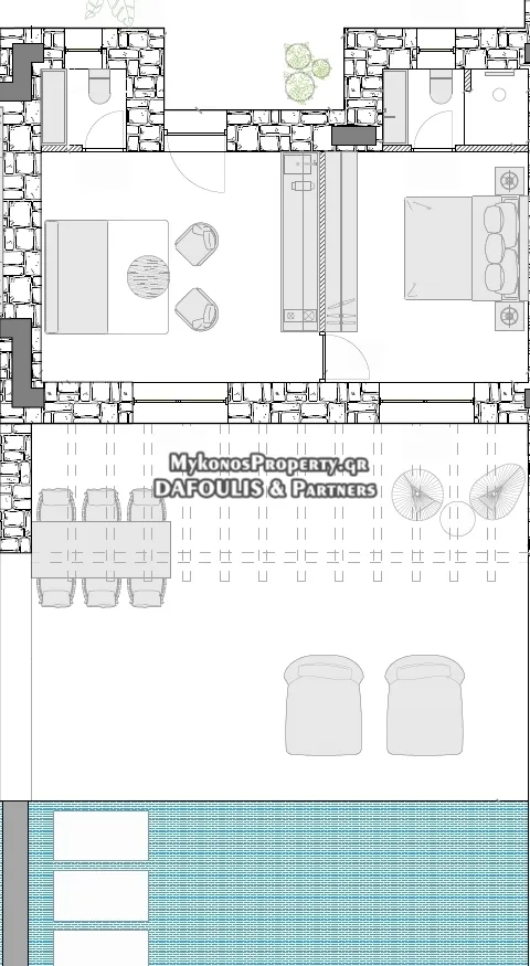 Apartment 50m²  - 3