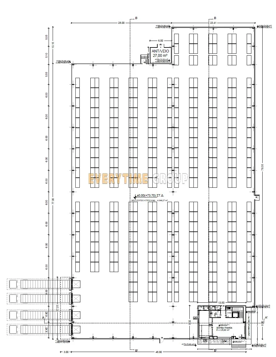 Warehouse 4400m²  - 2