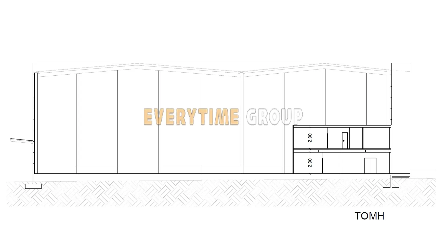 Warehouse 4400m²  - 5