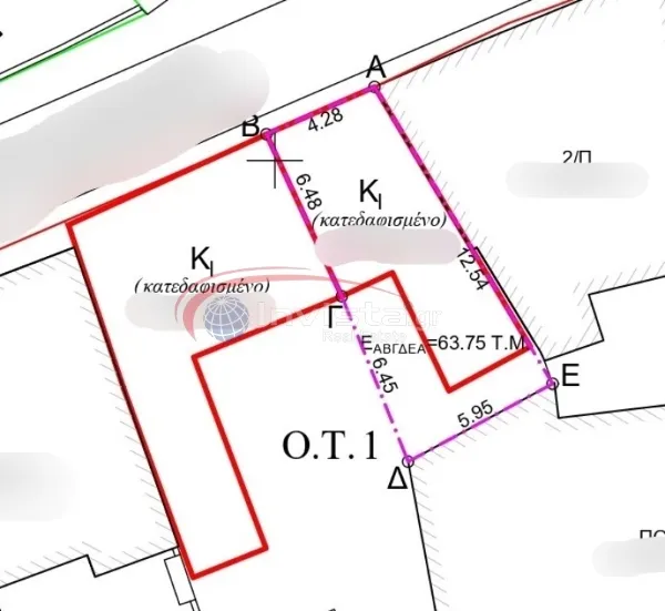 Plot 64m²  - 3