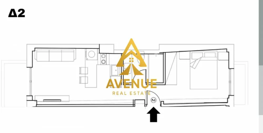Studio 41m²  - 3