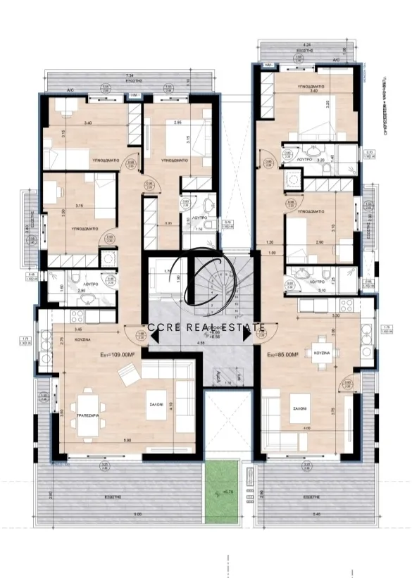 Apartment 109m²  - 5