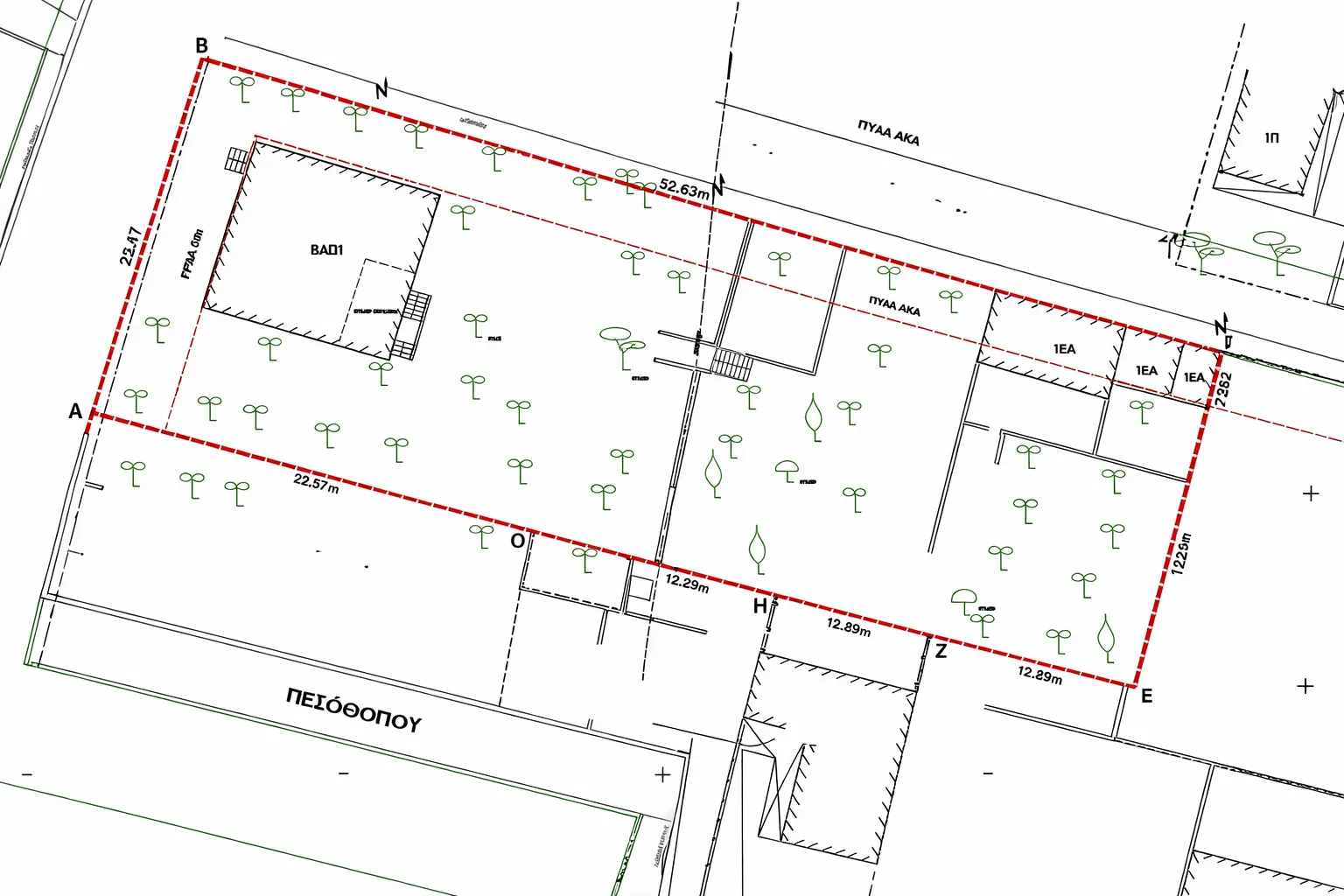 Plot 1643m²  - 3