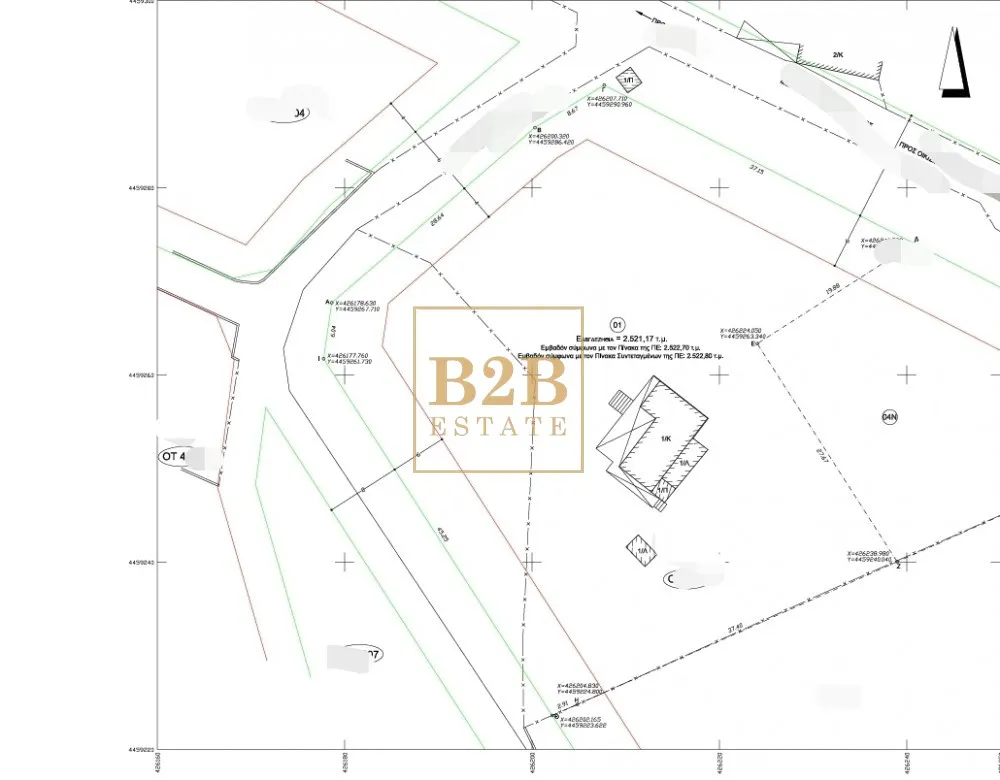 Plot 2521m²  - 2