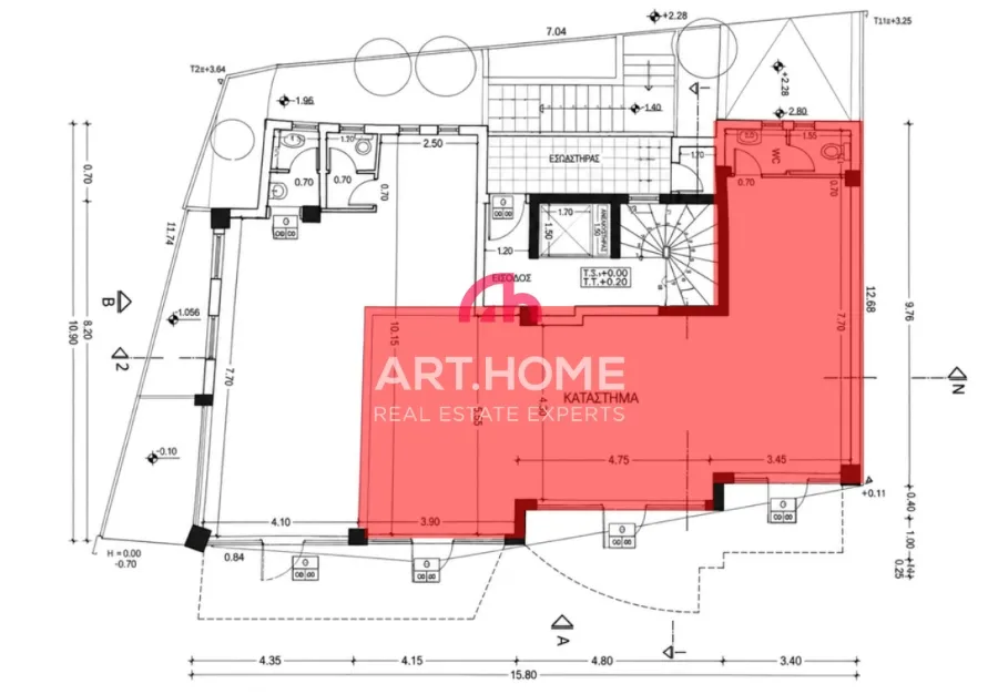 Shop 50m²  - 2