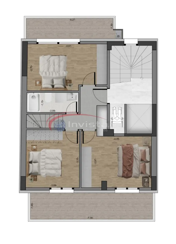 Maisonette 140m²  - 3