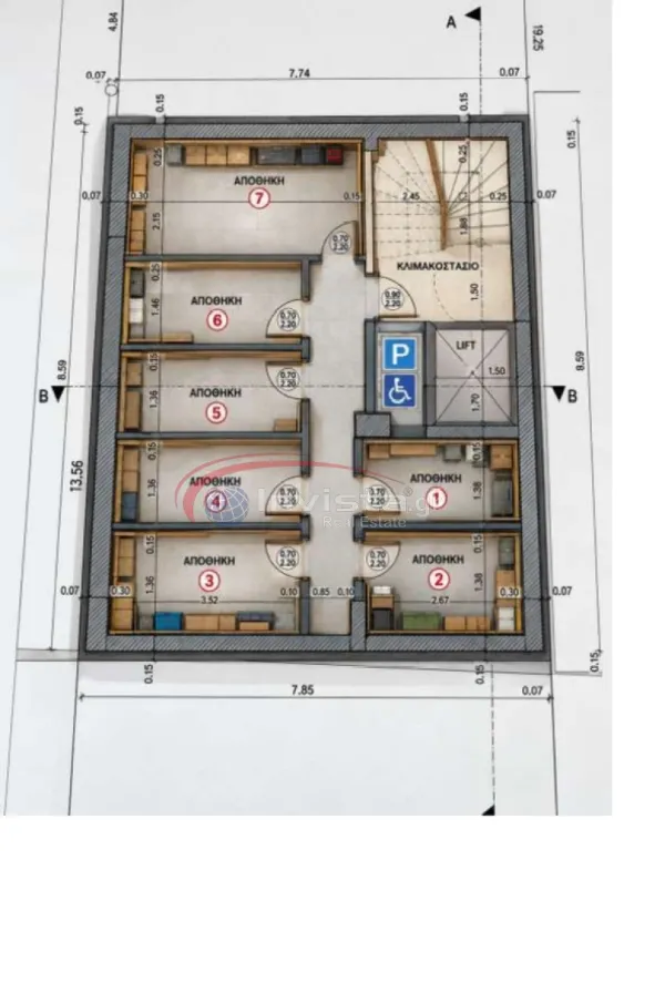 Apartment 85m²  - 3