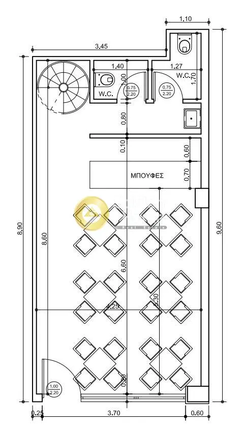 Shop 40m²  - 2