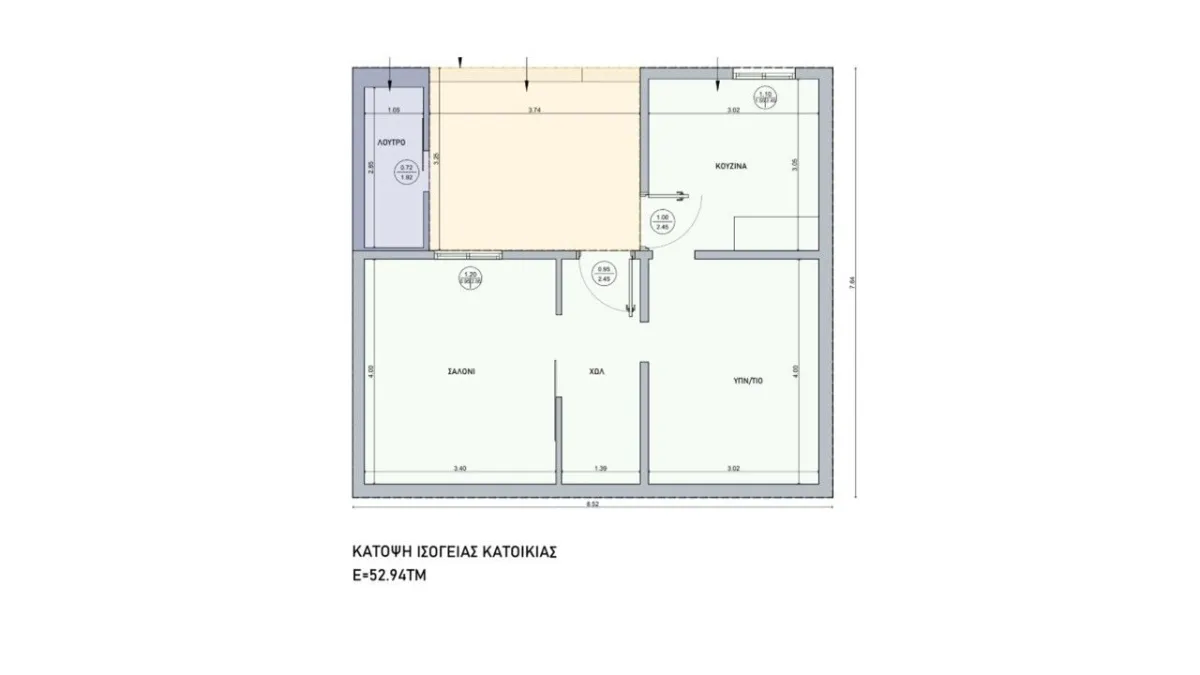 Detached house 80m²  - 5