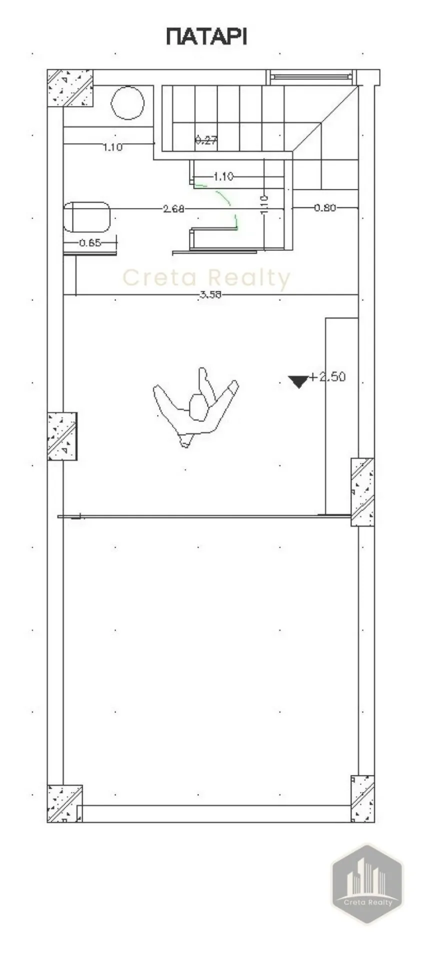 Office 55m²  - 2