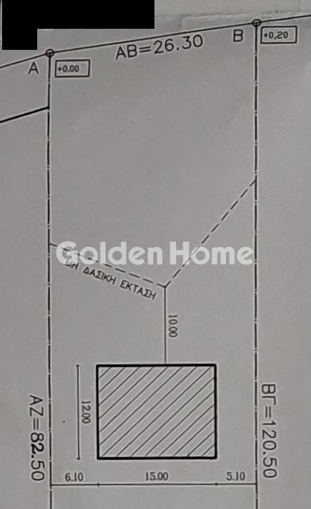 Land Parcel 2070m²  - 2