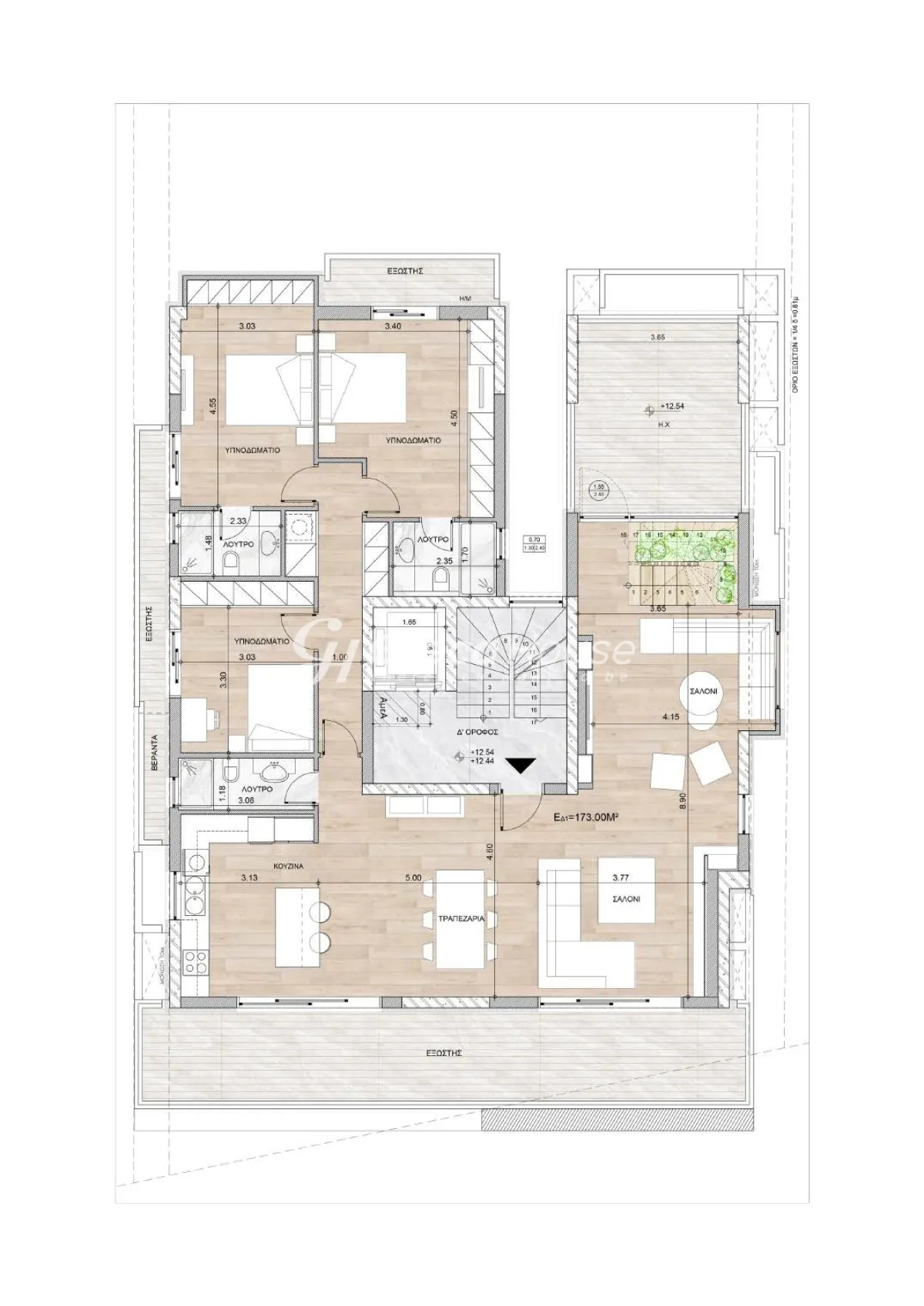 Maisonette 219m²  - 4