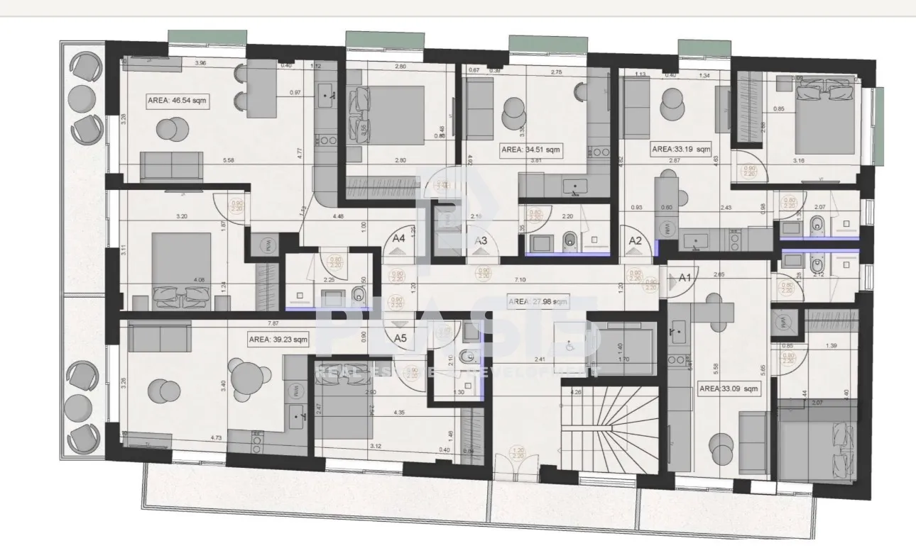 Apartment 33m²  - 5