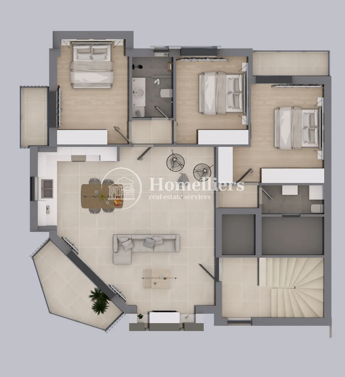 Apartment 107m²  - 2