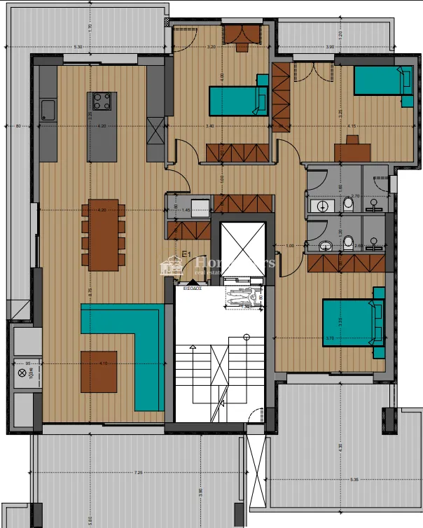 Apartment 141m²  - 4