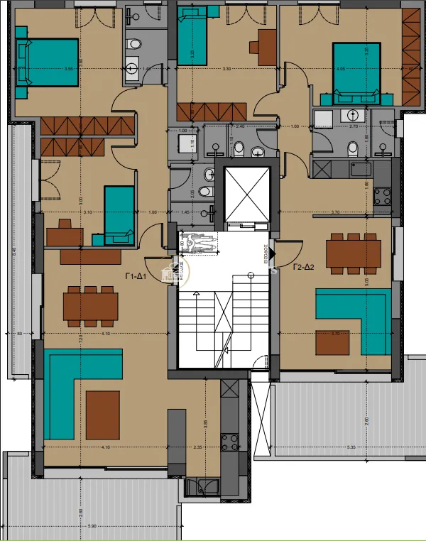 Apartment 76m²  - 4